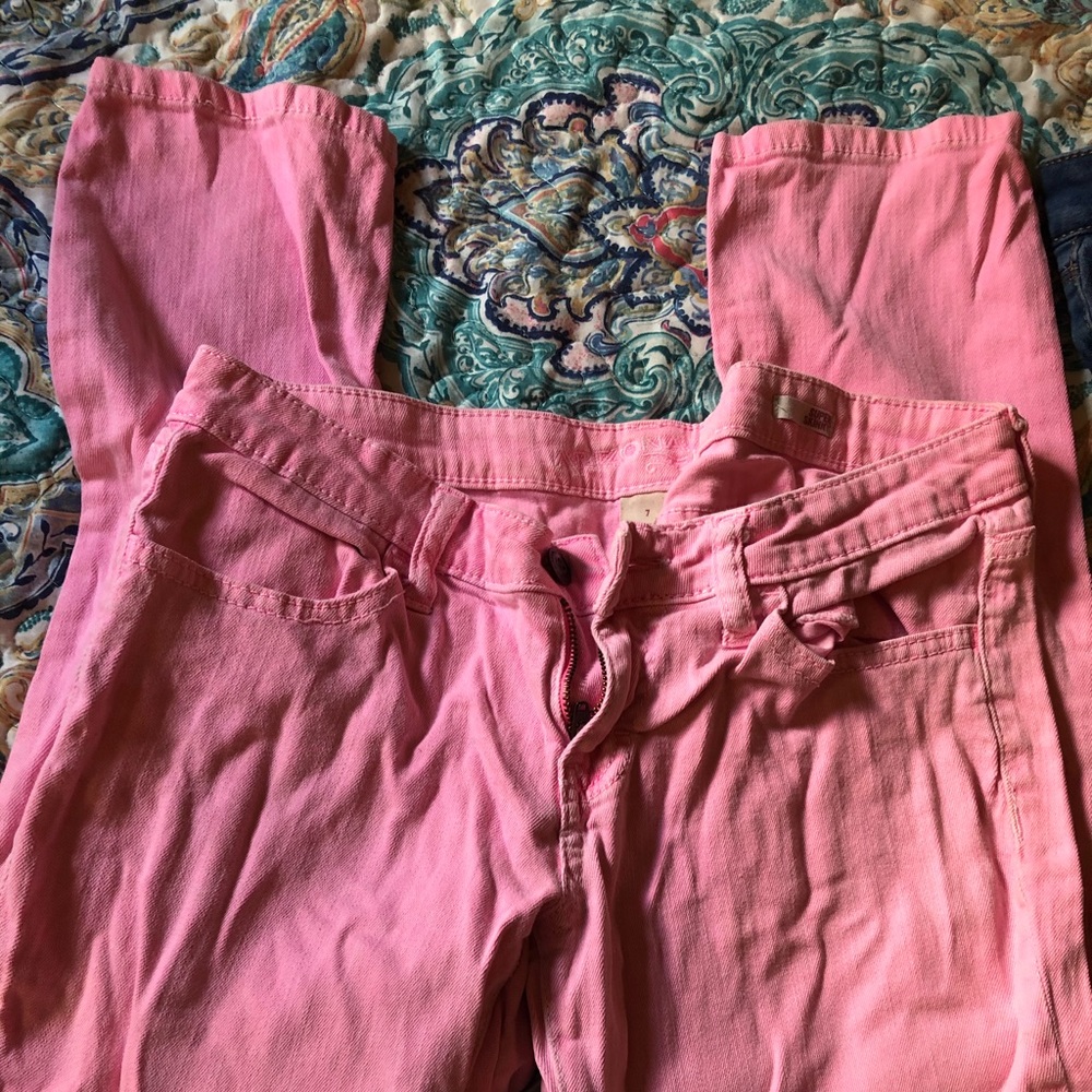 Pink Skinny jeans
